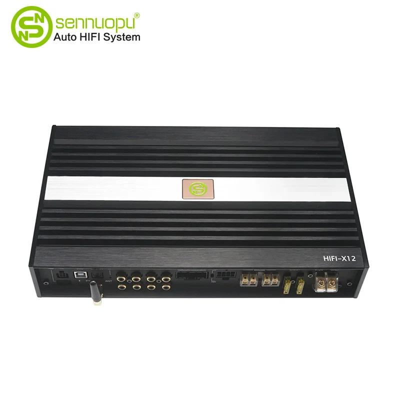 Bil DSP -forstærker 8 CH -amp med 10 CH Digital Signal Processor