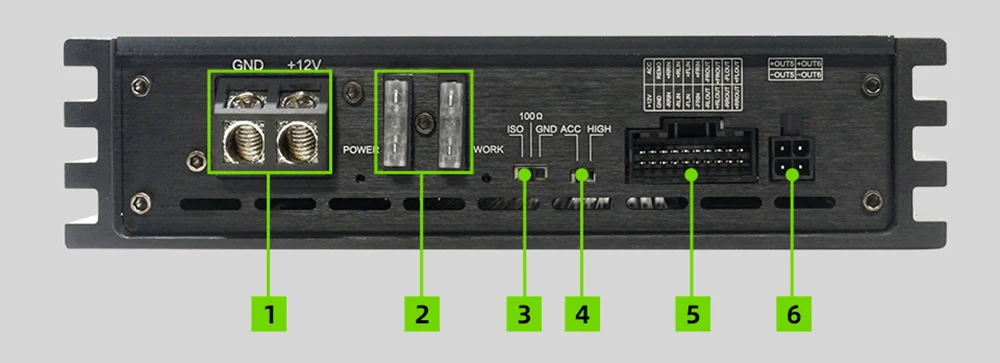 Car DSP 8-channel Digital Signal Processor