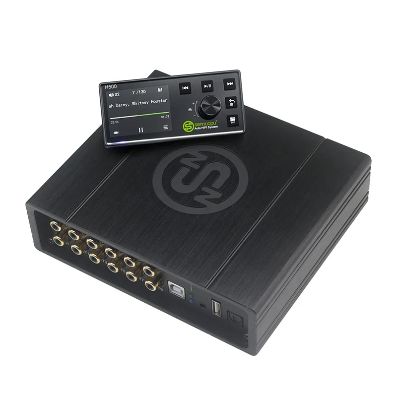 High-Performance 8-Channel Amp 10-Ch DSP System