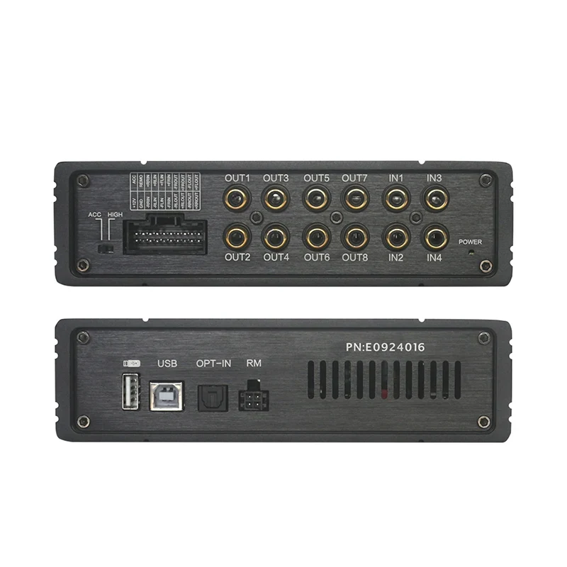 Car Dsp Amplifier 4 Channel With 8 Channels Digital Sound Processors